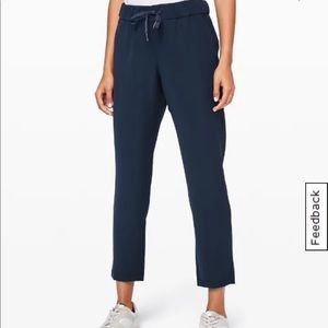NWOT Lululemon On the Fly 7/8 Pant Woven